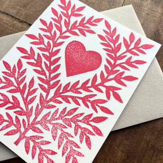 Heart Greeting Card