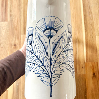 Hand Painted Ceramic Pitcher - No. 2