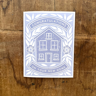 "Congratulations On Your New Home," Greeting Card