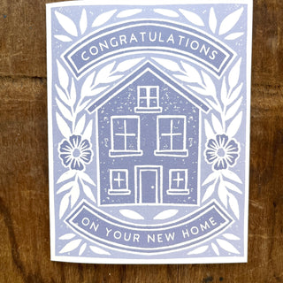 "Congratulations On Your New Home," Greeting Card