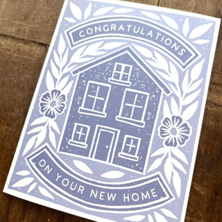 "Congratulations On Your New Home," Greeting Card