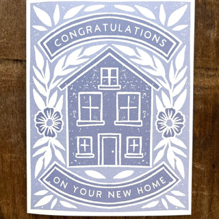 "Congratulations On Your New Home," Greeting Card