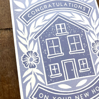 "Congratulations On Your New Home," Greeting Card