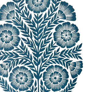 Hand Block Printed Art Print - No. 592