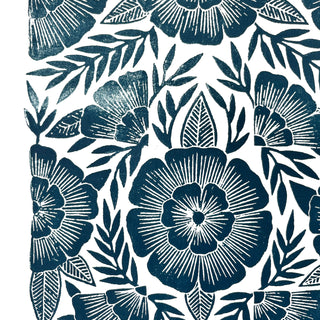 Hand Block Printed Art Print - No. 595