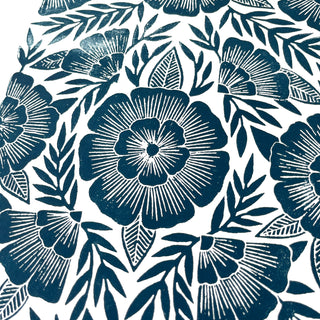 Hand Block Printed Art Print - No. 595
