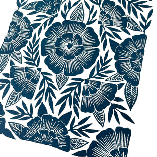 Hand Block Printed Art Print - No. 596