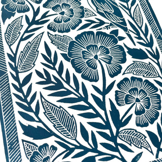 Hand Block Printed Art Print - No. 599