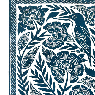 Hand Block Printed Art Print - No. 600