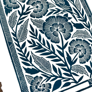 Hand Block Printed Art Print - No. 601