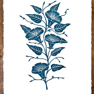 Hand Block Printed Art Print - No. 602