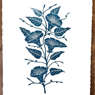 Hand Block Printed Art Print - No. 603