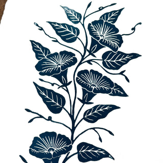 Hand Block Printed Art Print - No. 603