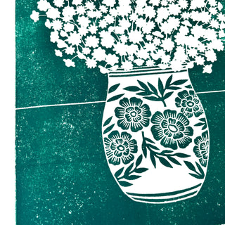 SECONDS: Hand Block Printed Art Print - No. 607