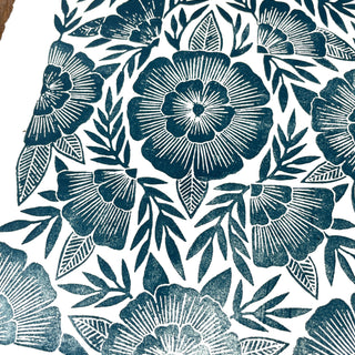 SECONDS: Hand Block Printed Art Print - No. 608