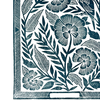 SECONDS: Hand Block Printed Art Print - No. 609