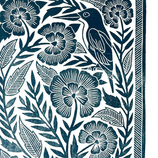 SECONDS: Hand Block Printed Art Print - No. 609