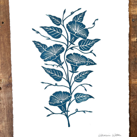 SECONDS: Hand Block Printed Art Print - No. 610