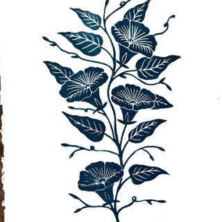 SECONDS: Hand Block Printed Art Print - No. 611