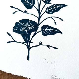 SECONDS: Hand Block Printed Art Print - No. 611