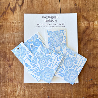 Letterpress Gift Tags, Set of Eight