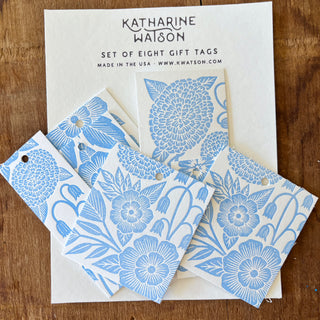 Letterpress Gift Tags, Set of Eight