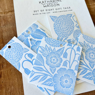 Letterpress Gift Tags, Set of Eight
