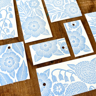 Letterpress Gift Tags, Set of Eight