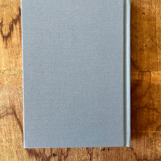 Foil Stamped Linen Journal: Denim Blue