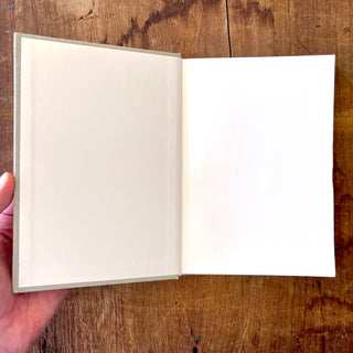 Foil Stamped Linen Journal: Soft Burgundy