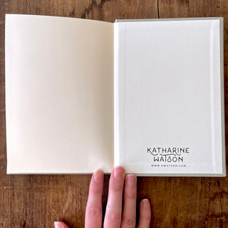 Foil Stamped Linen Journal: Jewel Green