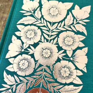 Foil Stamped Linen Journal: Jewel Green