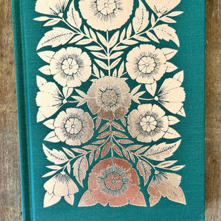 Foil Stamped Linen Journal: Jewel Green