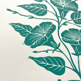 SECONDS : Hand Block Printed Art Print - No. 5682