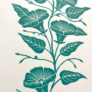 SECONDS : Hand Block Printed Art Print - No. 5682