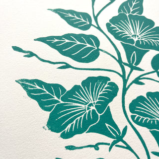 SECONDS : Hand Block Printed Art Print - No. 5682