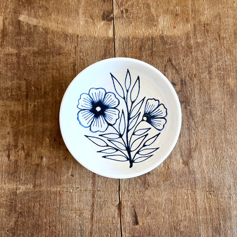 Hand Painted Ceramic Dish - No. 060