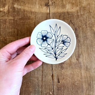Hand Painted Ceramic Dish - No. 060