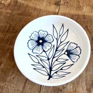 Hand Painted Ceramic Dish - No. 060