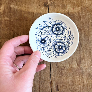 Hand Painted Ceramic Dish - No. 062