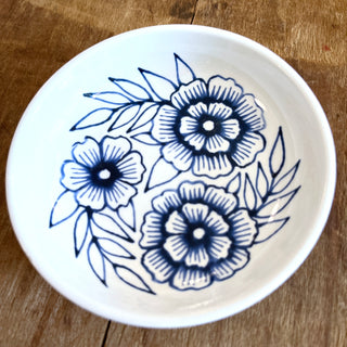 Hand Painted Ceramic Dish - No. 062