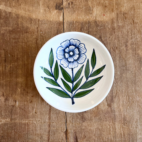 Hand Painted Ceramic Dish - No. 063