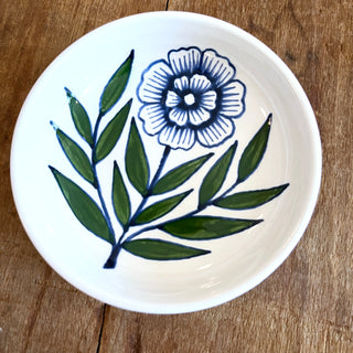 Hand Painted Ceramic Dish - No. 063