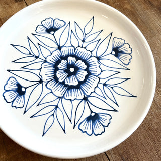 Hand Painted Ceramic Plate - No. 064