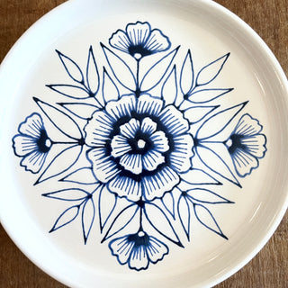 Hand Painted Ceramic Plate - No. 064