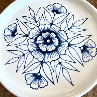 Hand Painted Ceramic Plate - No. 064