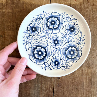 Hand Painted Ceramic Plate - No. 065