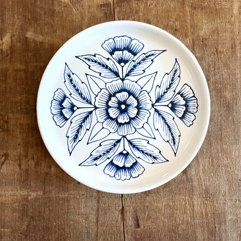 Hand Painted Ceramic Plate - No. 066