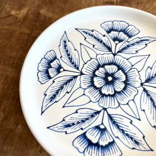 Hand Painted Ceramic Plate - No. 066