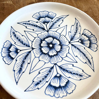 Hand Painted Ceramic Plate - No. 066